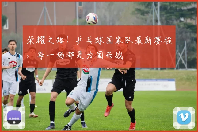 荣耀之路！乒乓球国家队最新赛程，每一场都是为国而战